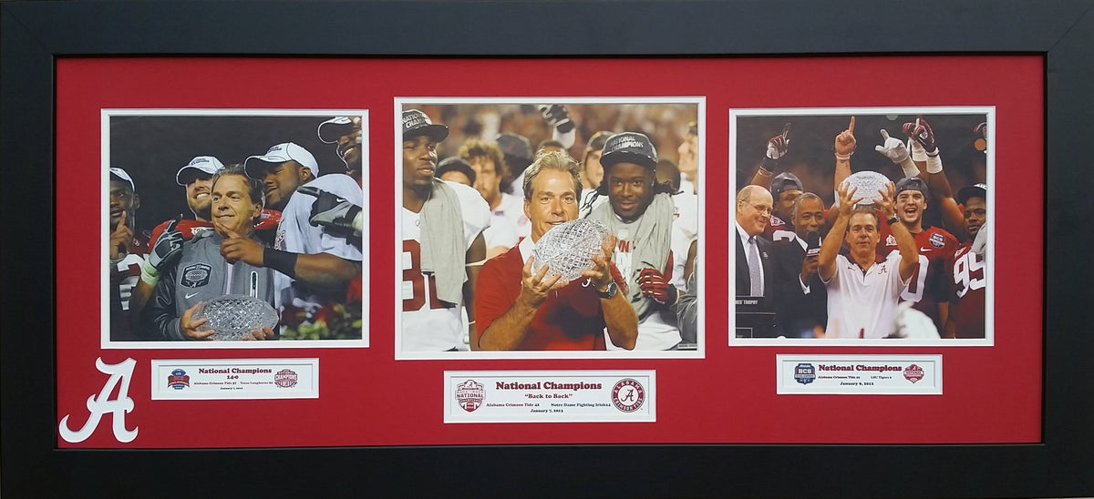 Alabama Crimson Tide Road to Victory (2011 NCAA Football Champs) Poster -  ProGraphs – Sports Poster Warehouse